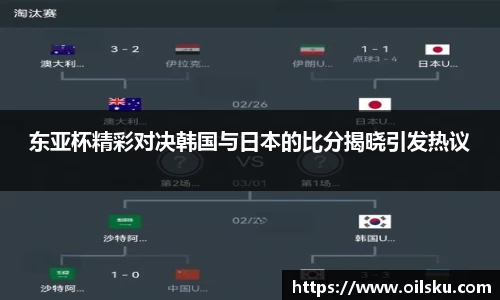 东亚杯精彩对决韩国与日本的比分揭晓引发热议